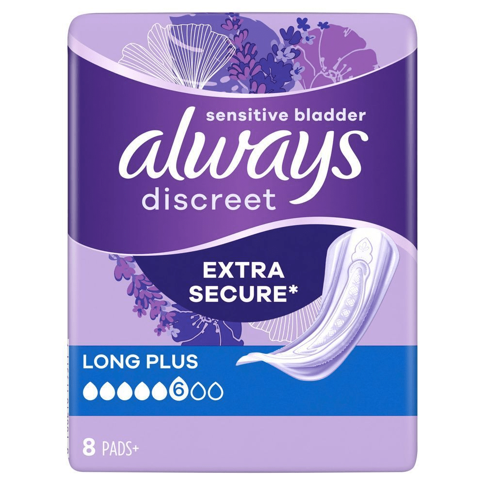 Bild: always Discreet Inkontinenzeinlagen Long Plus