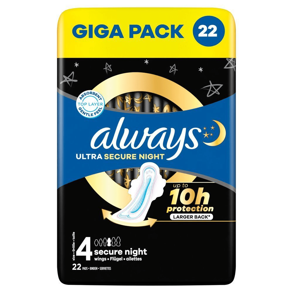 Bild: always Ultra Damenbinden Secure Night