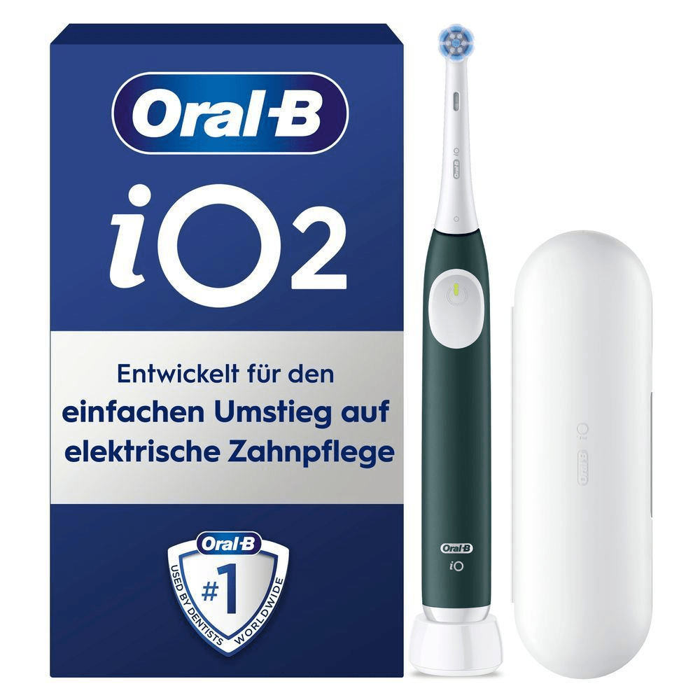 Bild: Oral-B iO Series 2 Elektrische Zahnbürste, Forest Green