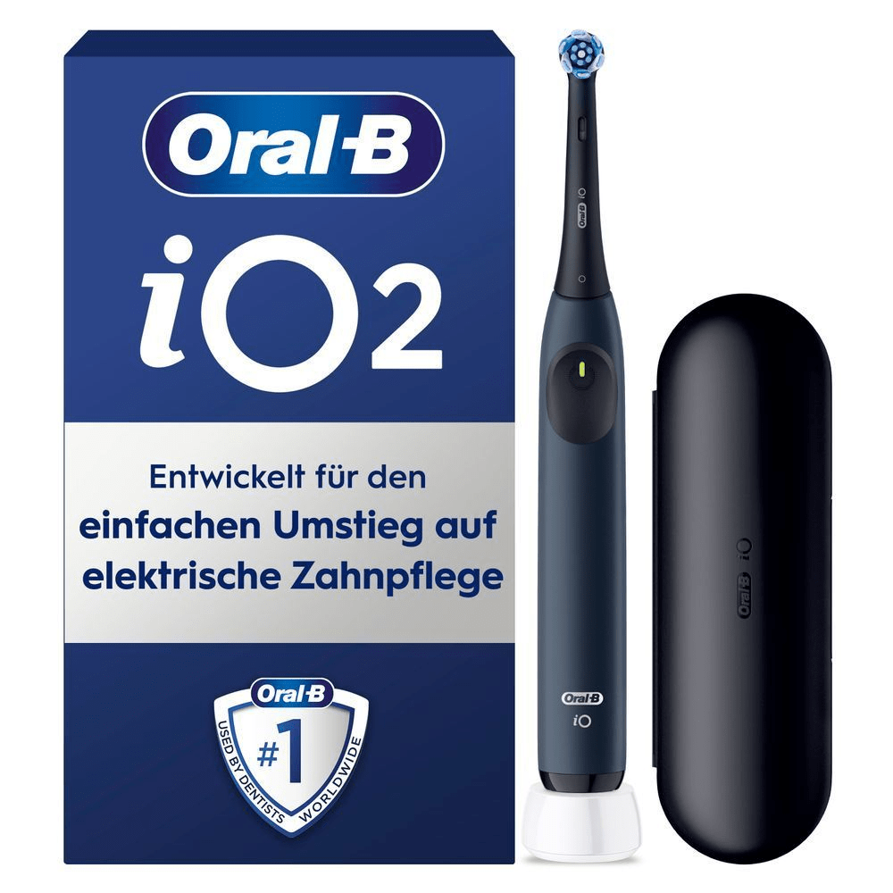 Bild: Oral-B iO Series 2 Elektrische Zahnbürste, Ocean Blue 