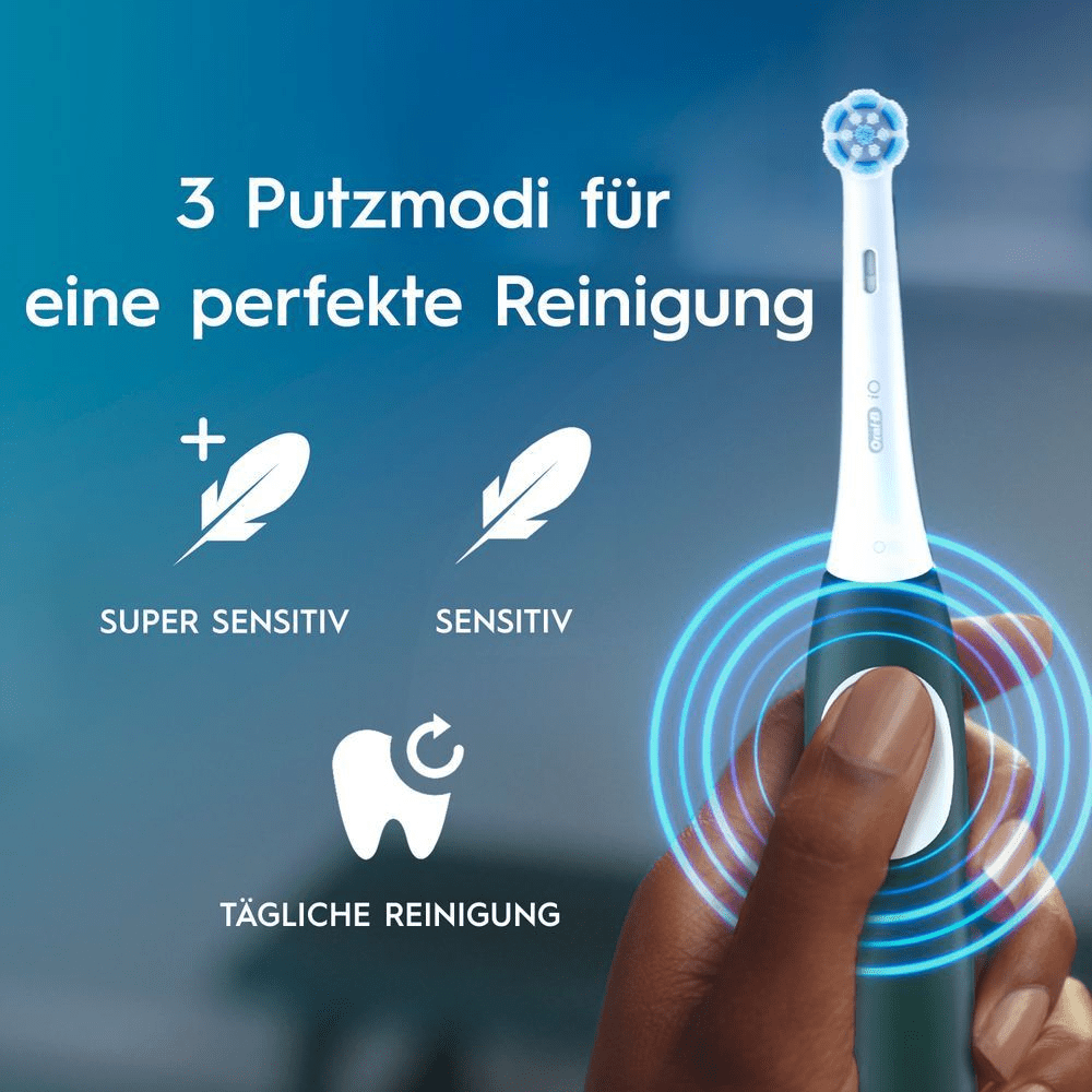 Bild: Oral-B iO Series 2 Elektrische Zahnbürste, Ocean Blue 