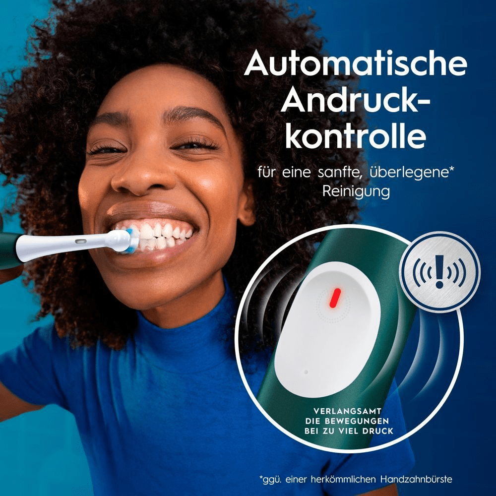 Bild: Oral-B iO Series 2 Elektrische Zahnbürste, Ocean Blue 