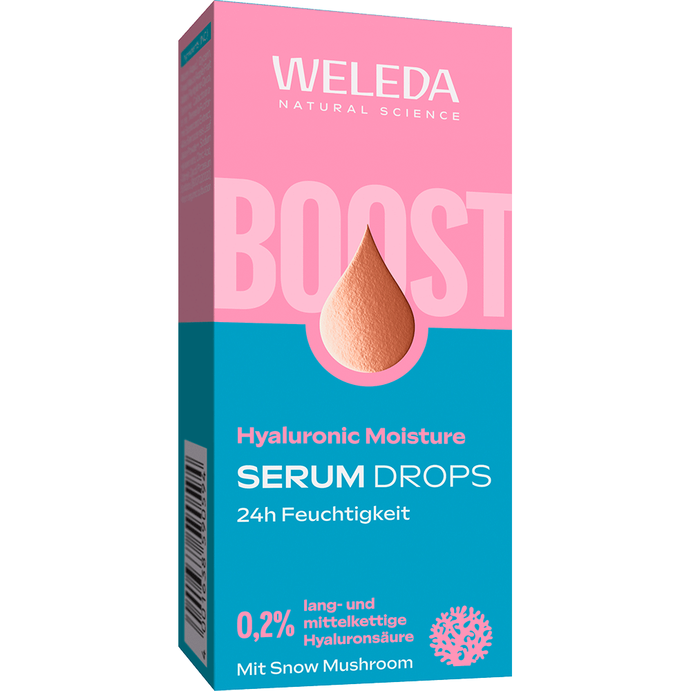 Bild: WELEDA Hyaluornic Moisture Serum Drops 