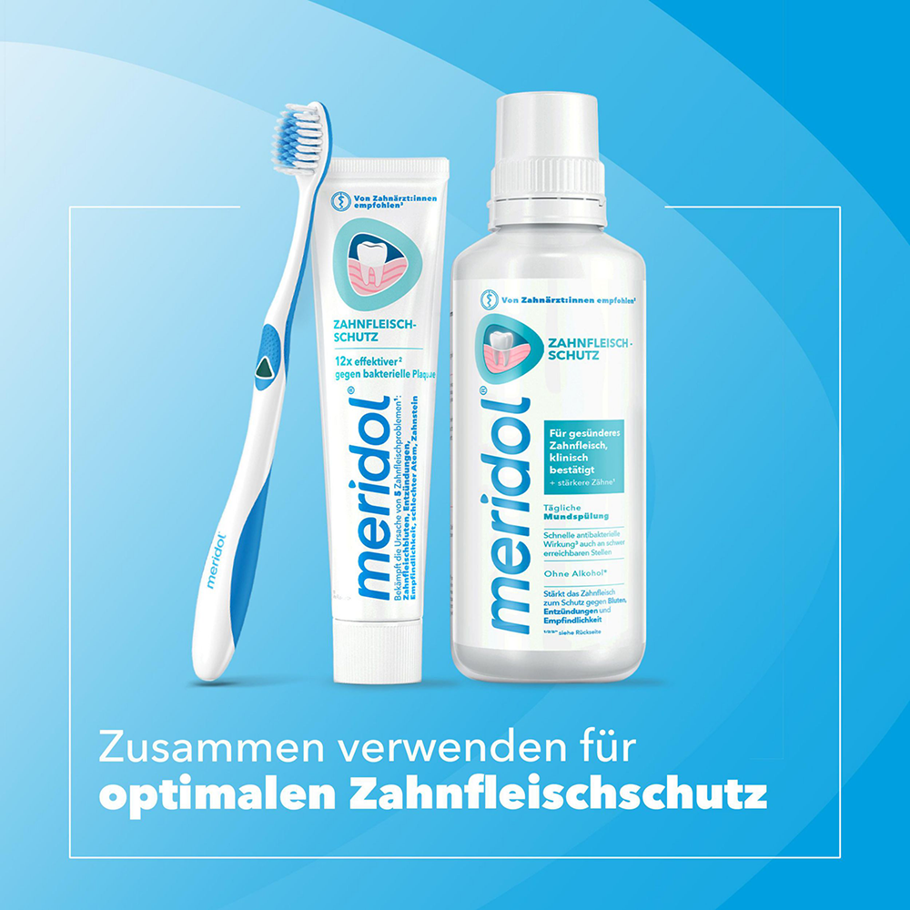 Bild: meridol Zahnbürste Medium 