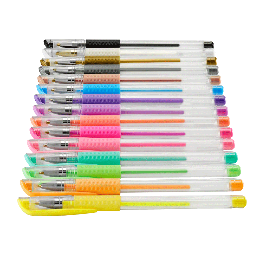 Bild: Hama Gelschreiber Pastell & Classic 15er-Set 