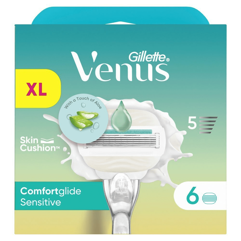 Bild: Gillette Venus Comfortglide Sensitive Ersatzklingen 