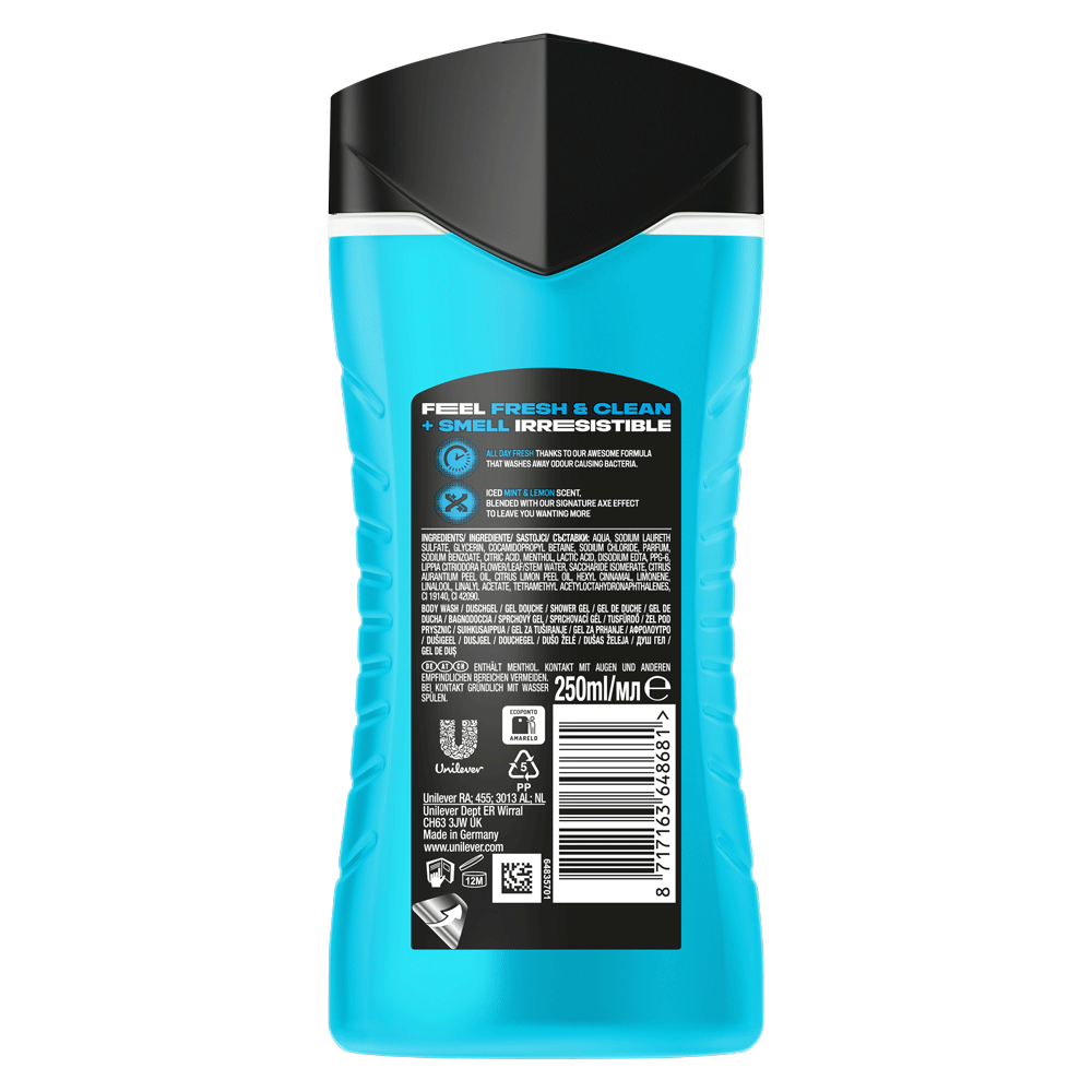 Bild: AXE Duschgel Ice Chill