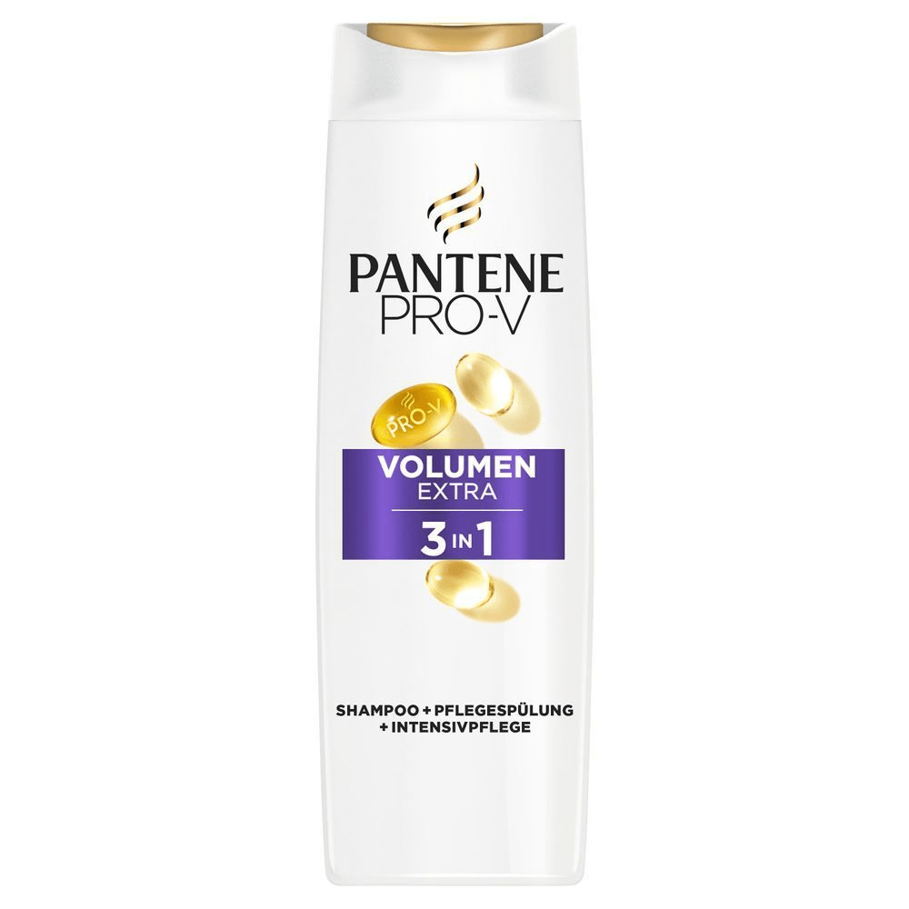 Bild: PANTENE PRO-V Volumen Pur 3-In-1 Shampoo + Pflegespülung + Intensivpflege 