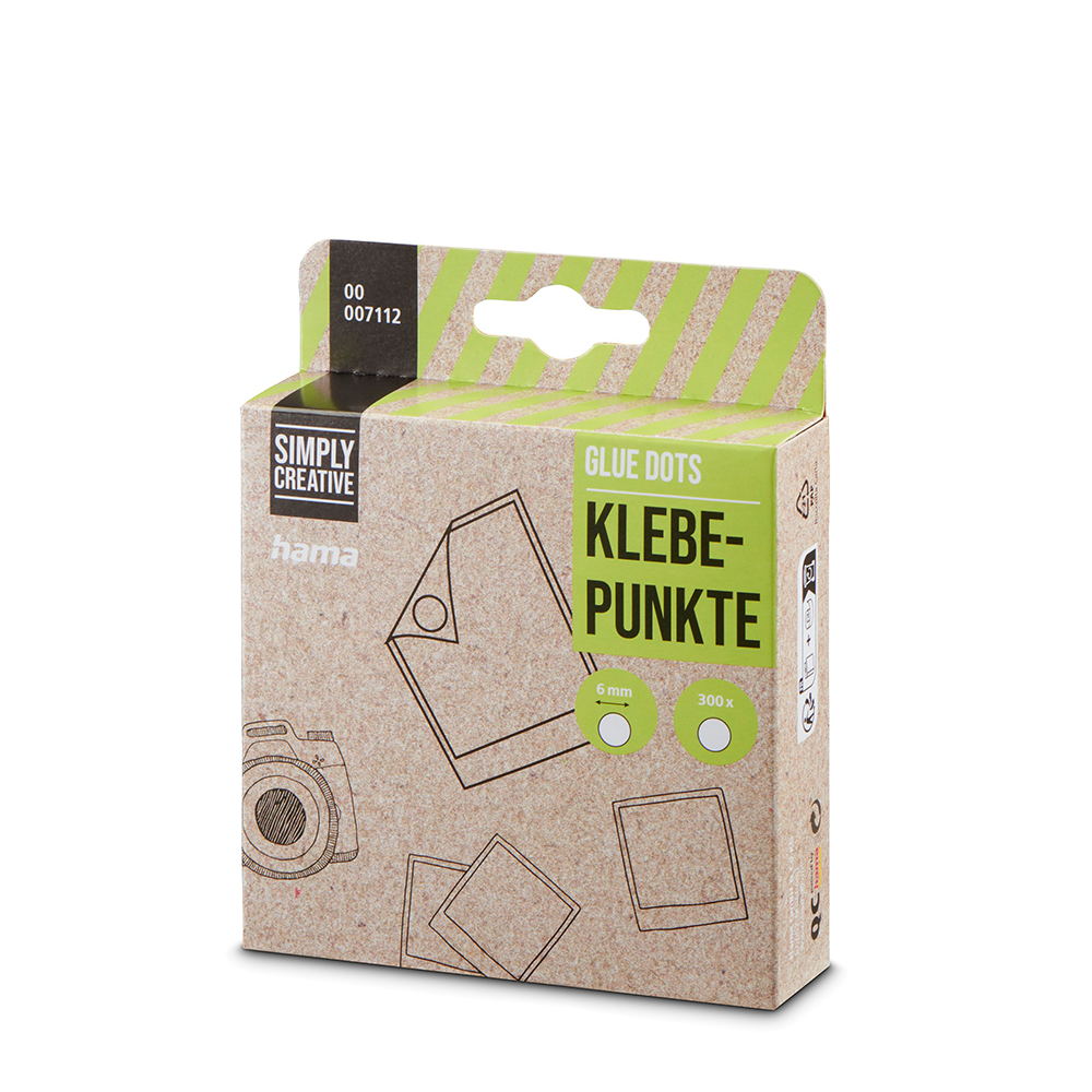 Bild: Hama Klebe-Punkte 6mm 300 Stück 