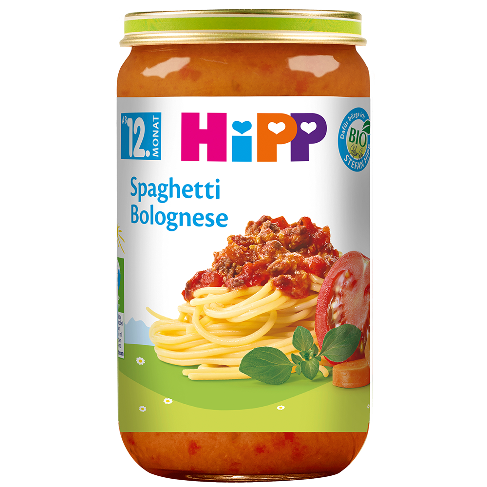 Bild: HiPP Spaghetti Bolognese 