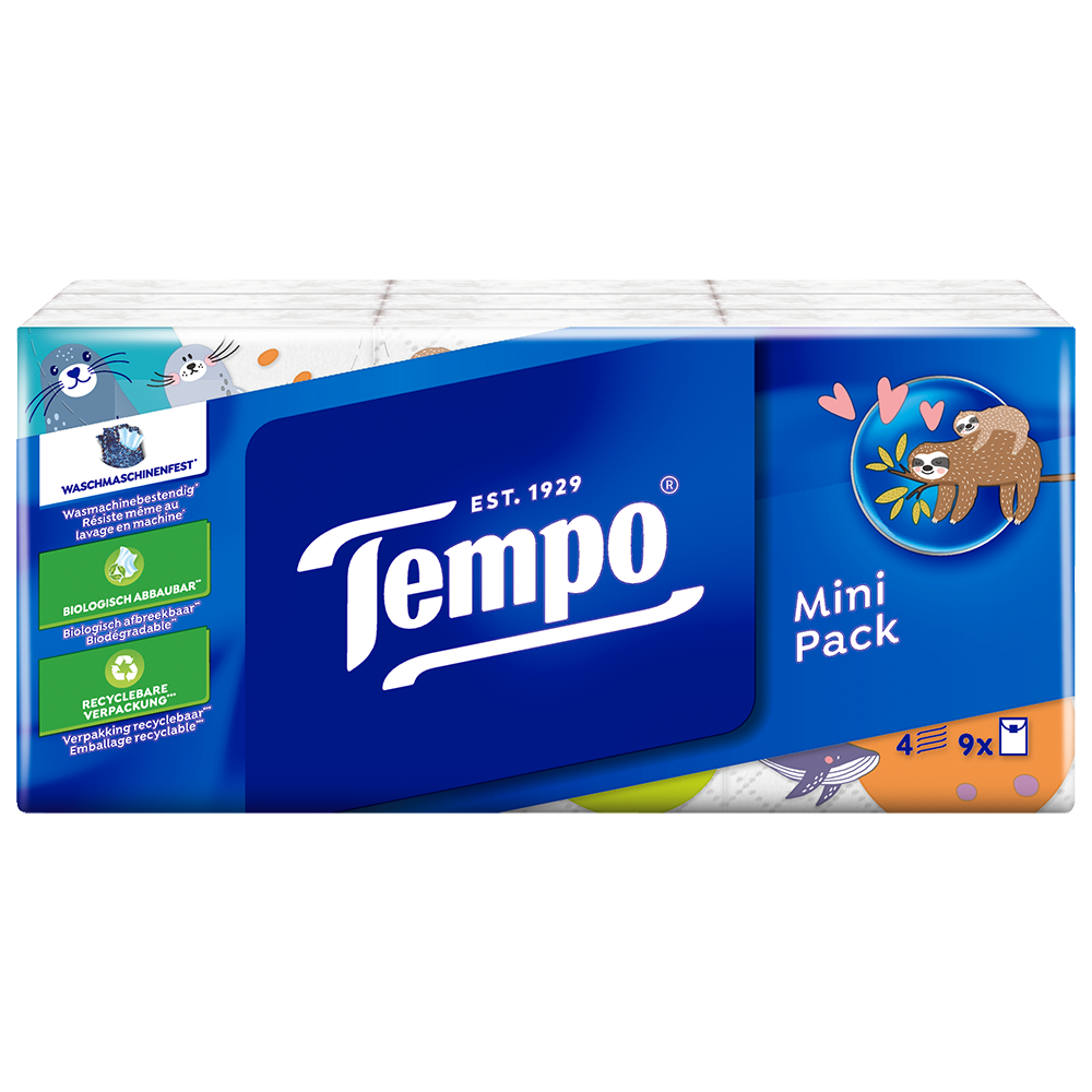 Bild: Tempo Taschentücher Mini Pack 