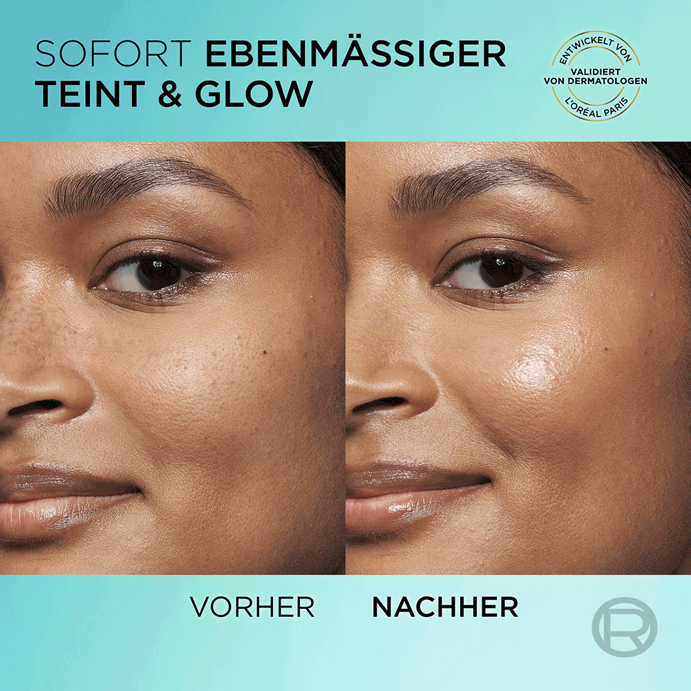 Bild: L'ORÉAL PARIS Bright Reveal Tägliches Glow-Fluid Getönt Mittel LSF 50 