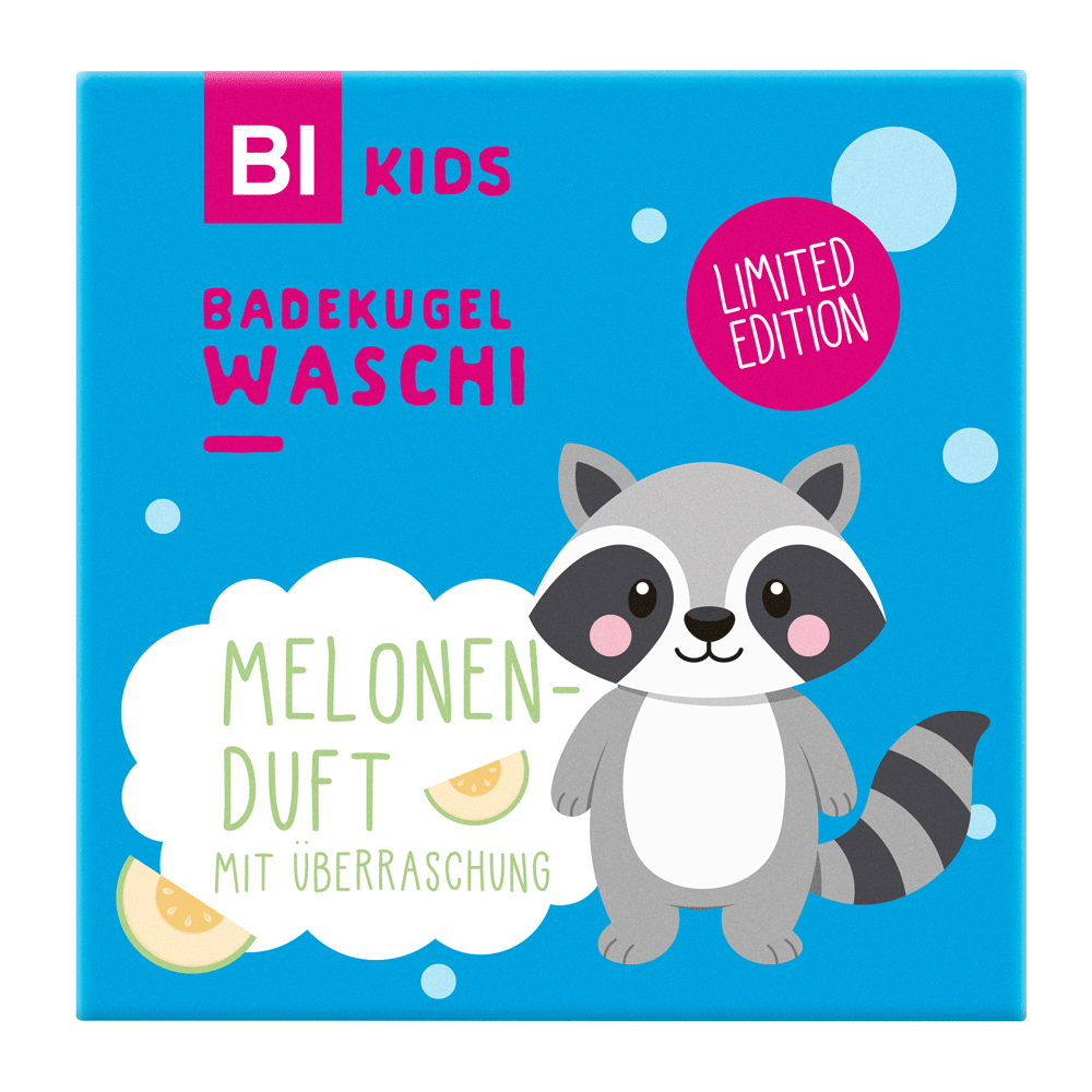 Bild: BI KIDS Badekugel Badekugel Waschi Melonenduft mit Überraschung 