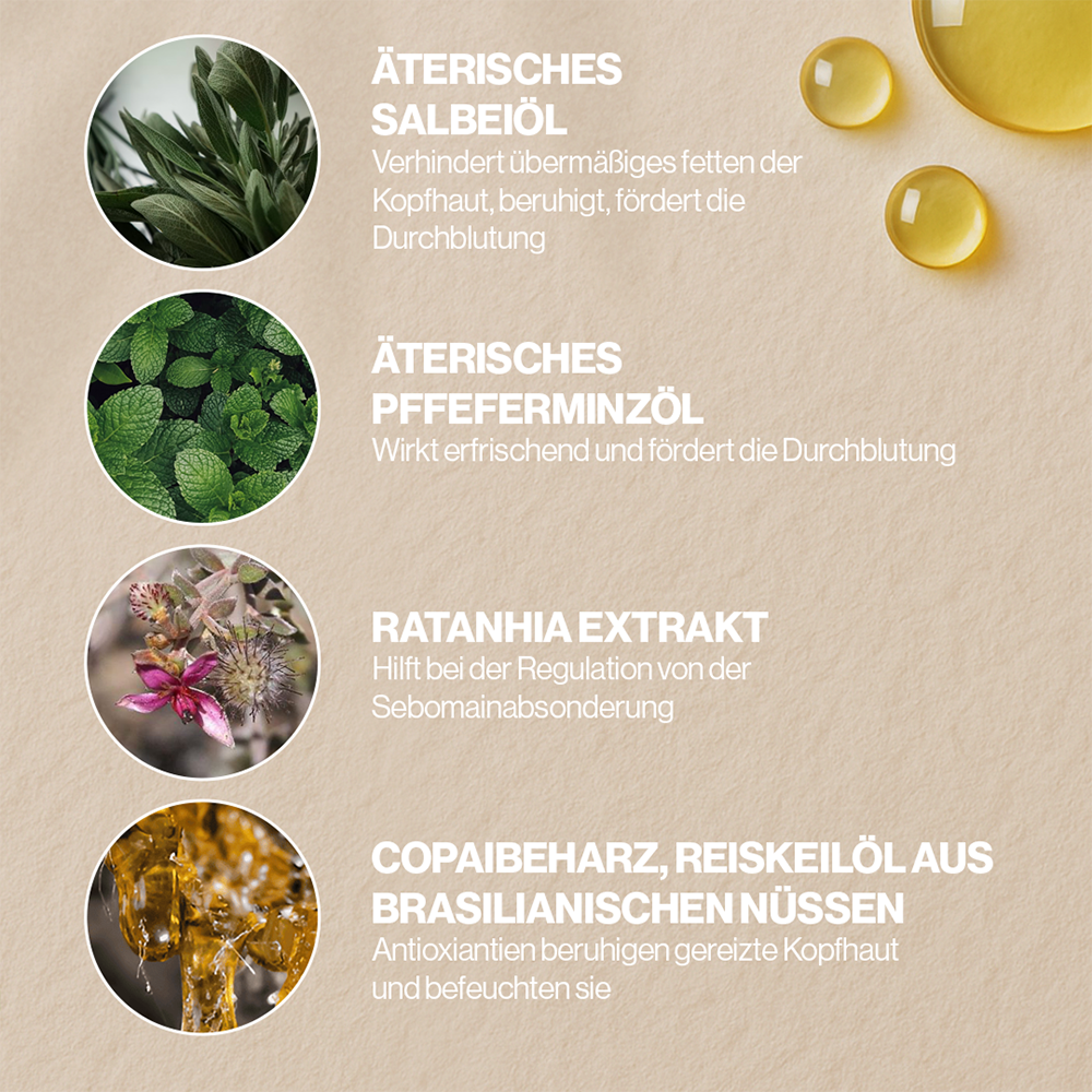 Bild: Naturavit Cremeshampoo für Fettiges Haar 