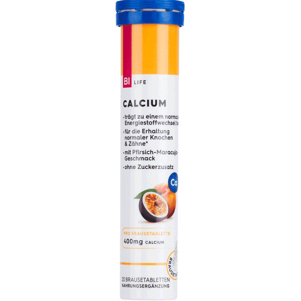 Bild: BI LIFE Calcium Brausetabletten 