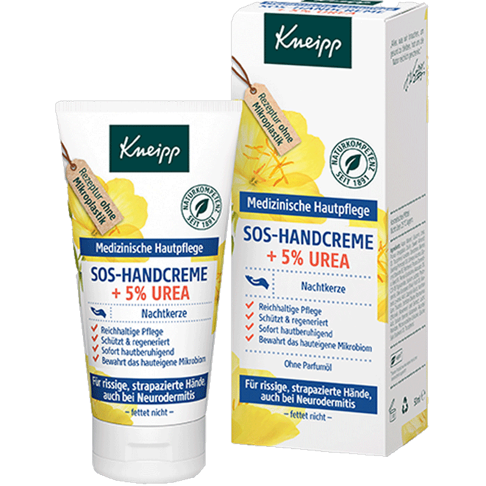 Bild: Kneipp SOS-Handcreme Nachtkerze 