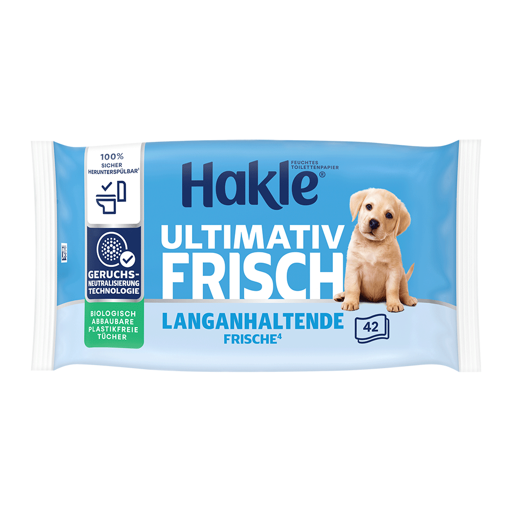 Bild: Hakle Feuchtes Toilettenpapier Ultimativ Frisch 