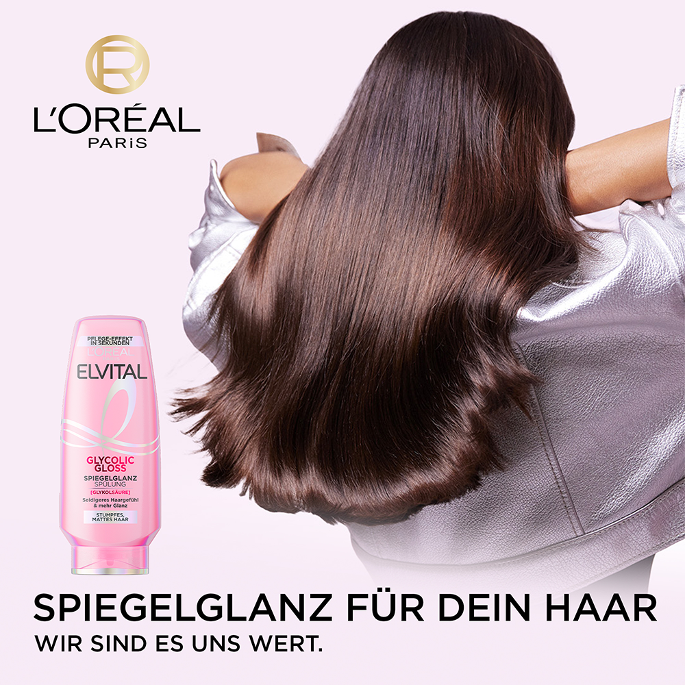 Bild: L'ORÉAL PARIS ELVITAL Elvital Glycolic Gloss Spülung 