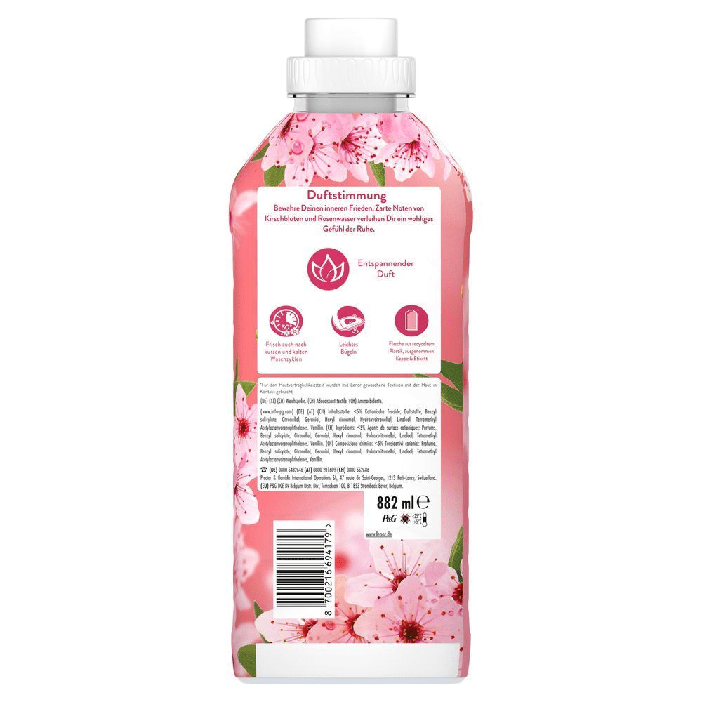 Bild: Lenor Weichspüler Kirschblüte & Edelsalbei