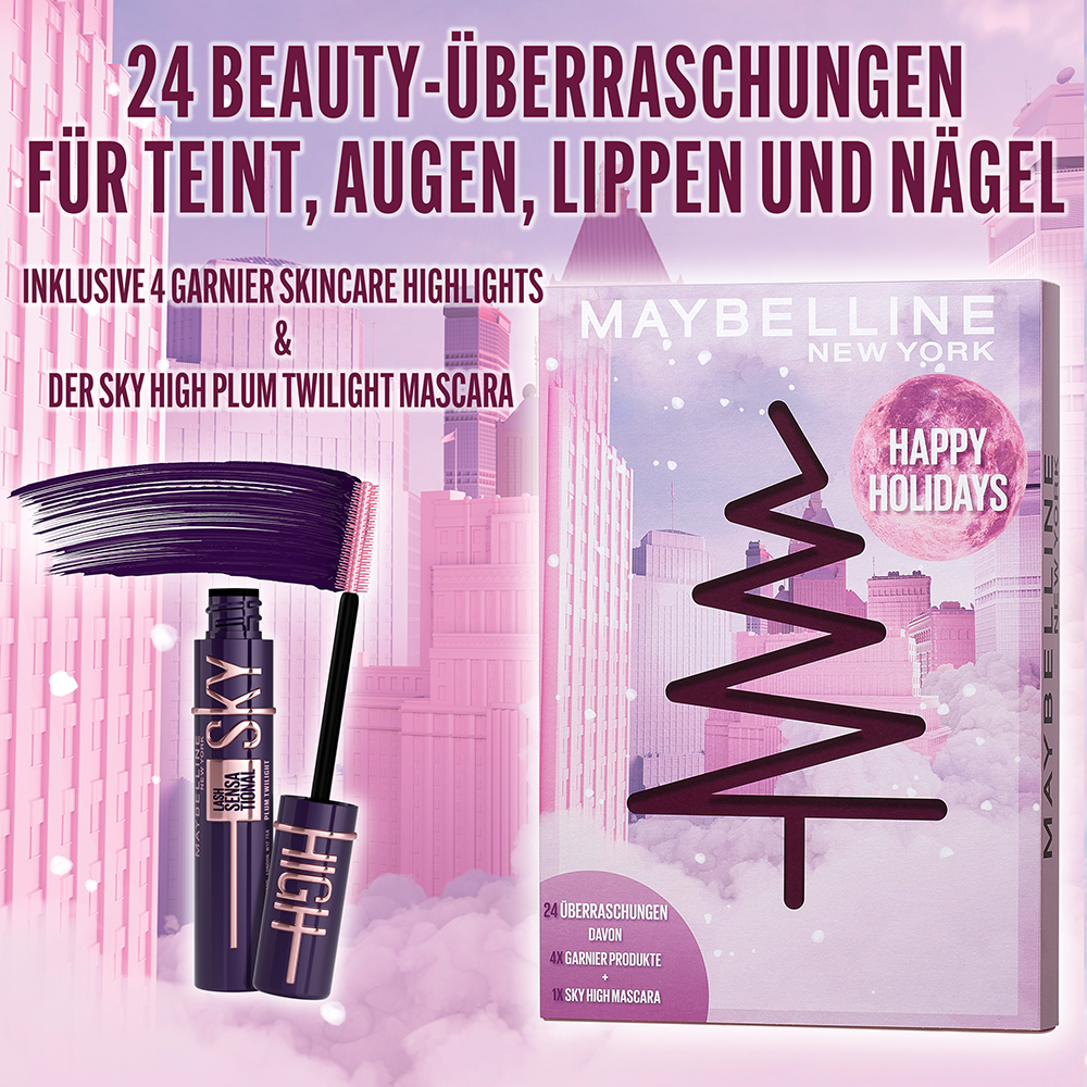 Bild: MAYBELLINE Adventskalender 24-Türer 2025 