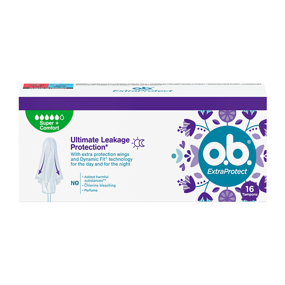 Bild: o.b. Extra Protect Tampons Super + Comfort 