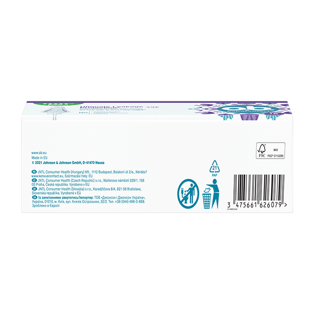 Bild: o.b. Extra Protect Tampons Super + Comfort 