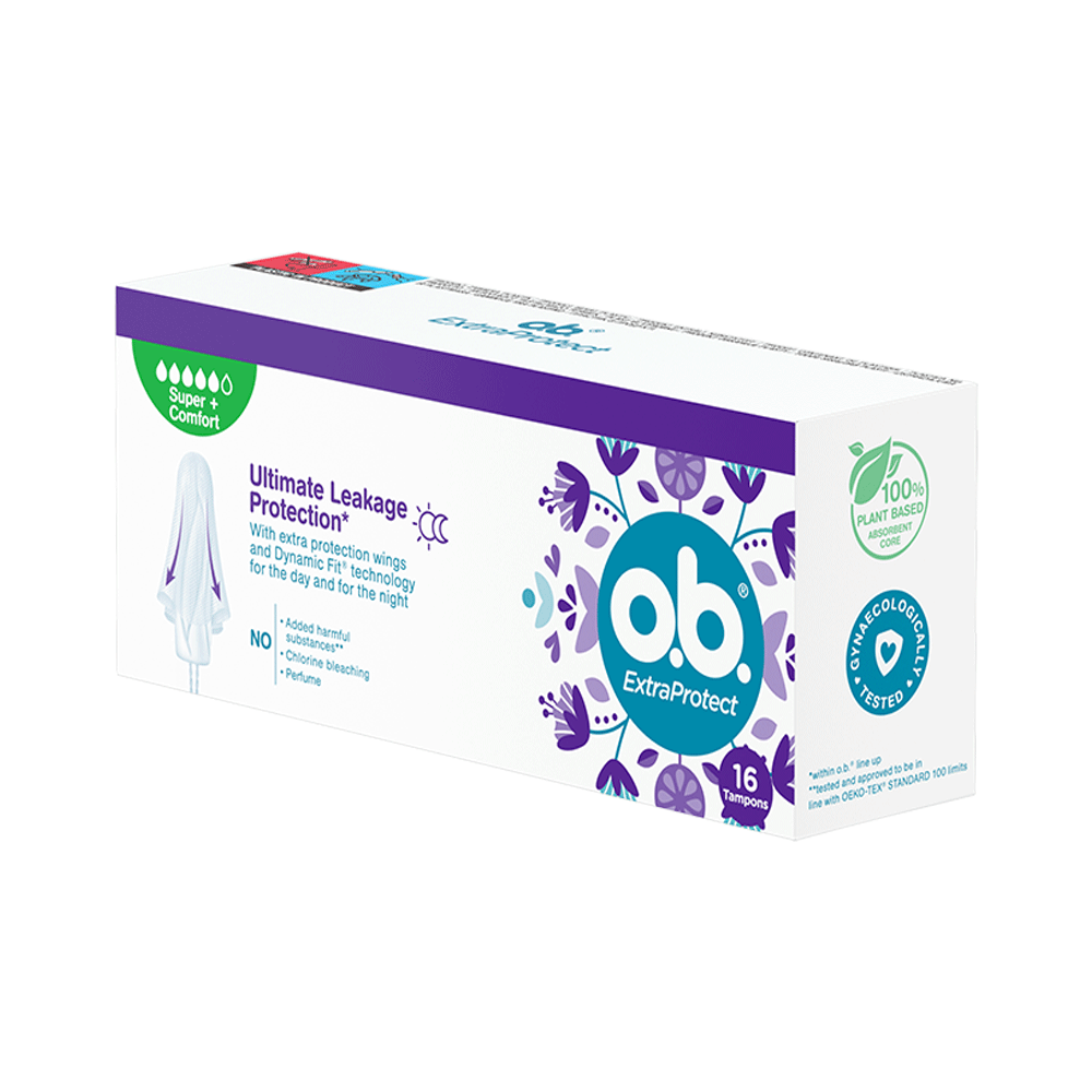 Bild: o.b. Extra Protect Tampons Super + Comfort 