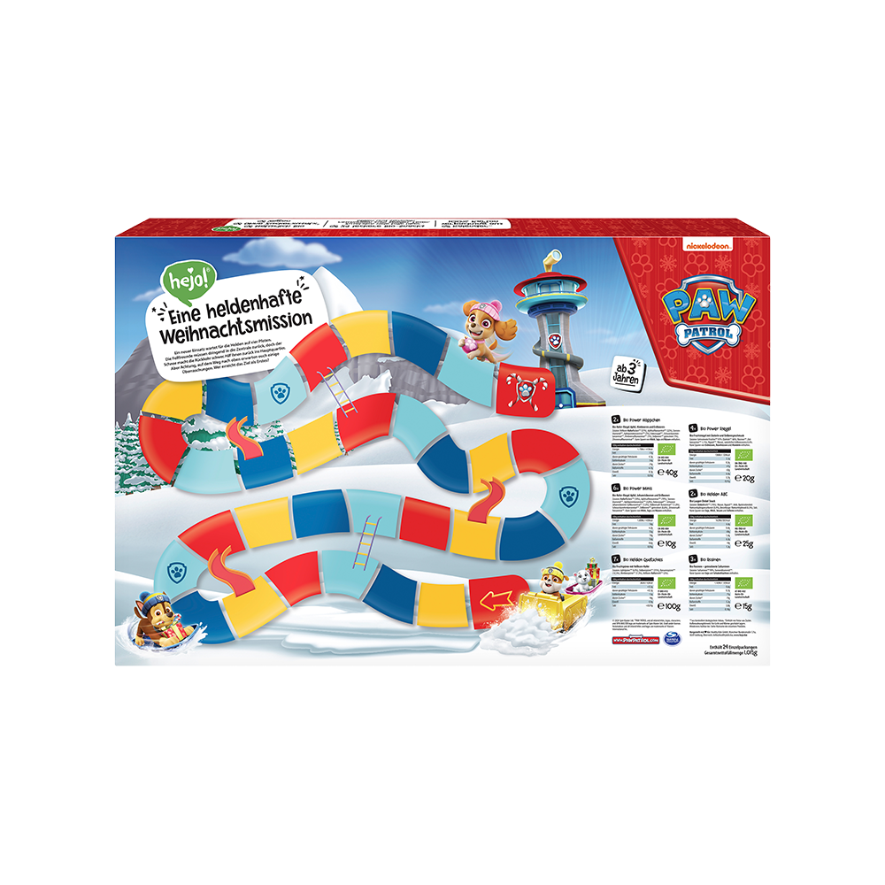 Bild: hejo! Adventskalender Bio Helden Paw Patrol 