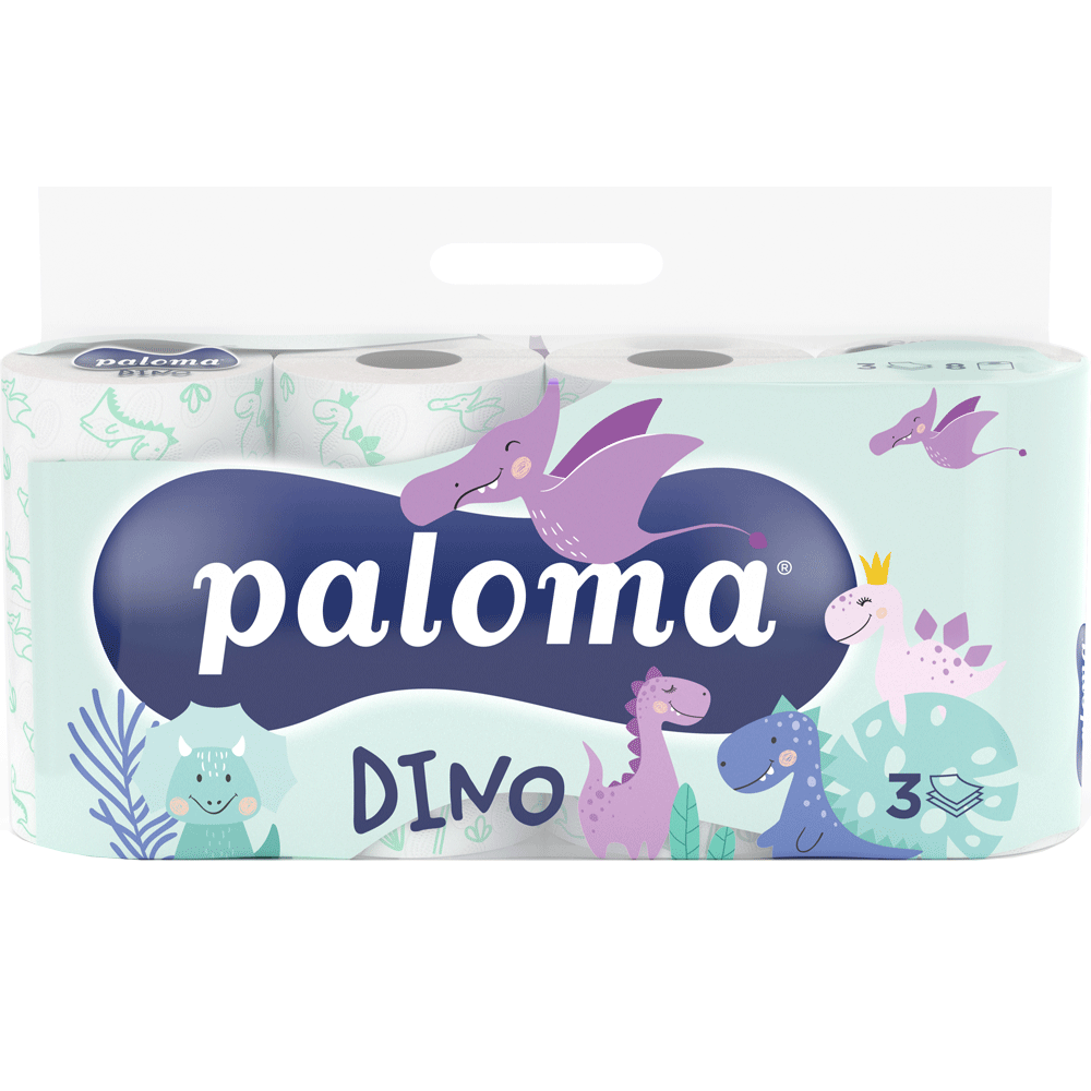 Bild: Paloma Toilettenpapier Dino 