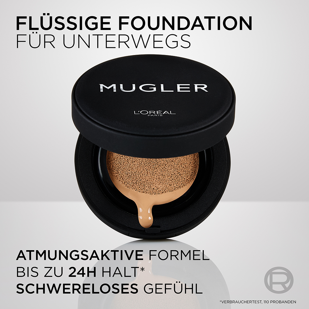 Bild: L'ORÉAL PARIS Mugler Soft Glow Cushion Foundation 1