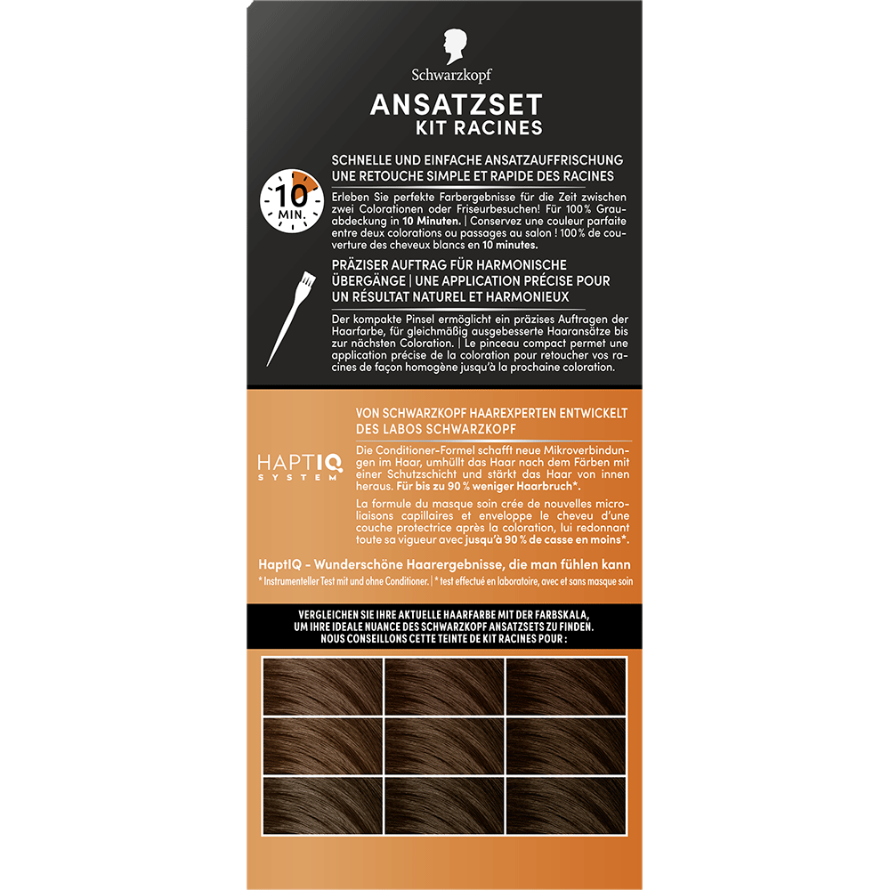 Schwarzkopf Ansatzset A1 Hellbraun - 3x44,5ml In 10 Minuten