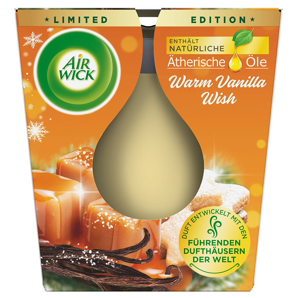Bild: AIRWICK Duftkerze Warm Vanilla Wish 