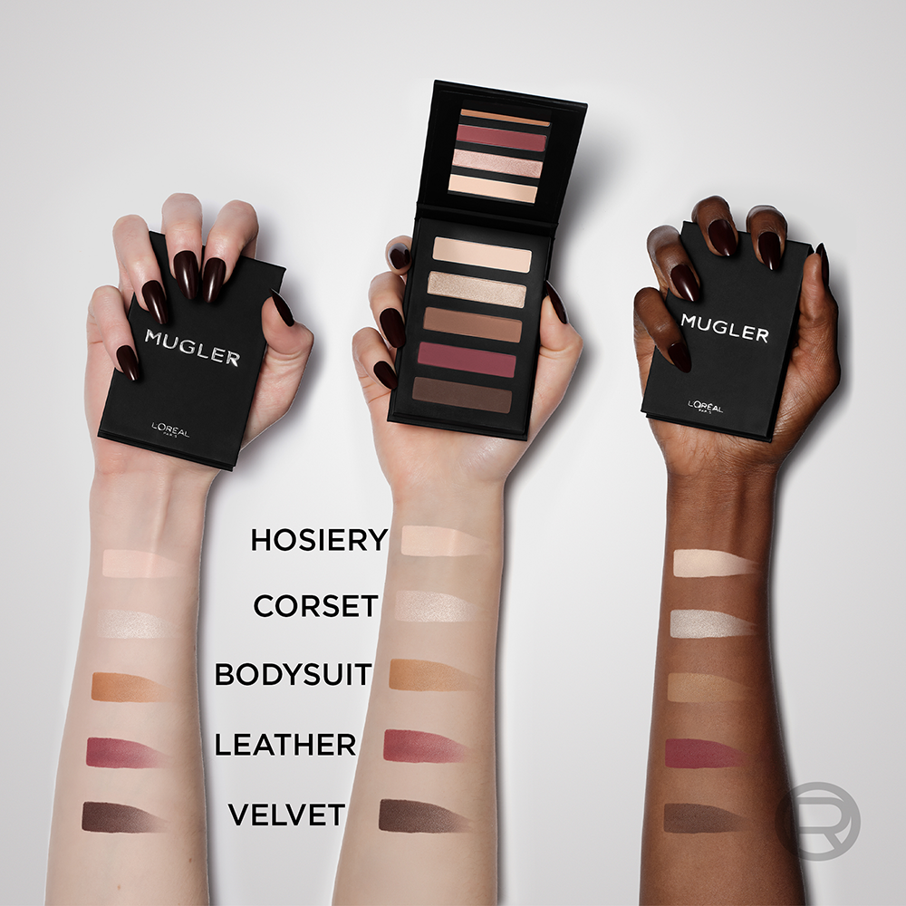 Bild: L'ORÉAL PARIS Mugler Spectrum Eyeshadow Palette Nude 02