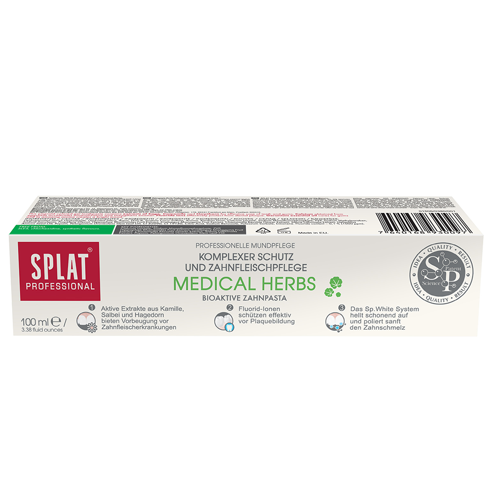 Bild: Splat Zahnpasta Medical Herbs