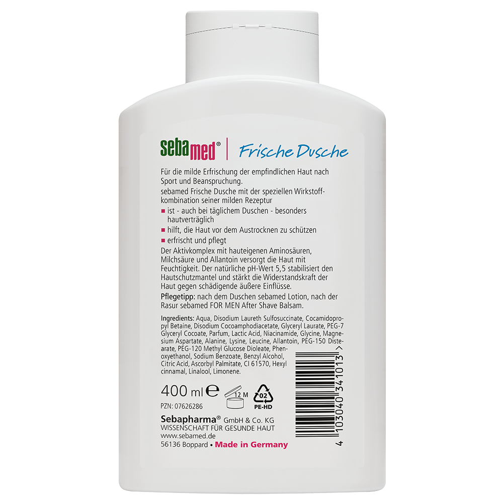 Bild: sebamed Frische Dusche