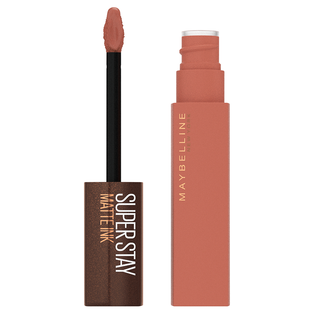 Bild: MAYBELLINE Superstay Matte Ink Lippenstift Coffee hazelnut hypnotizer