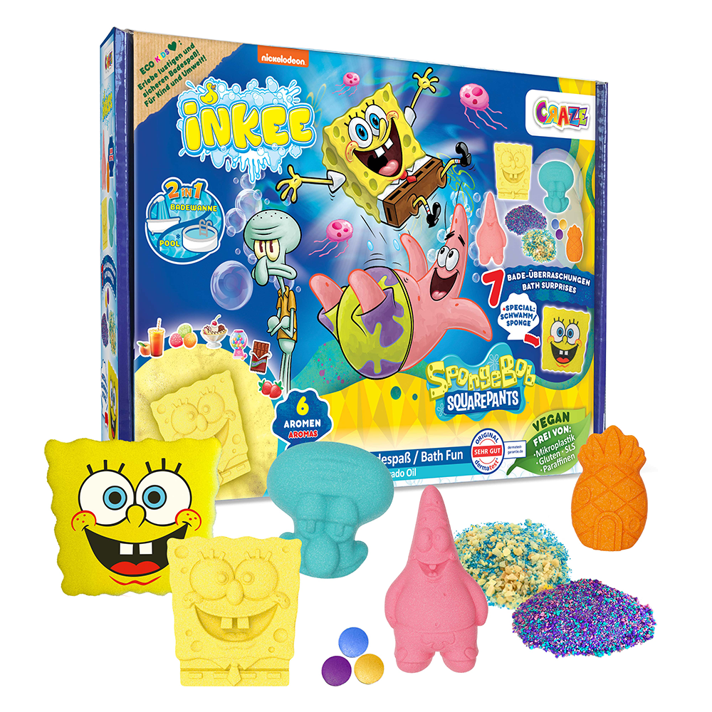 Bild: Craze Geschenkbox Inkee Spongebob