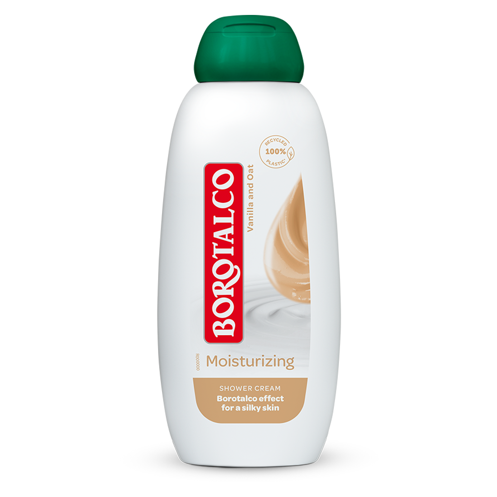 Bild: BOROTALCO Dusche Creme Moisturizing Vanilla and Oat
