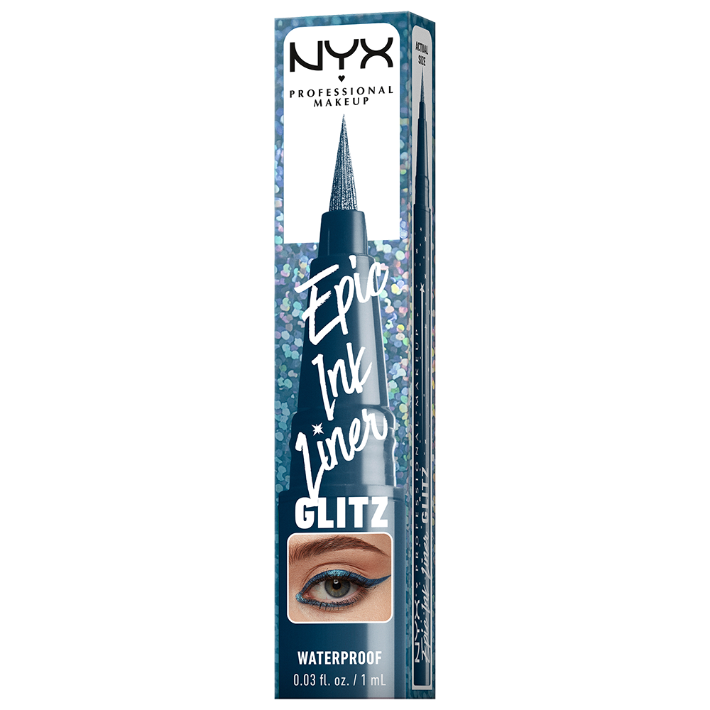 Bild: NYX Professional Make-up Epic Ink Liner Jeanz Glitz denim dazzle