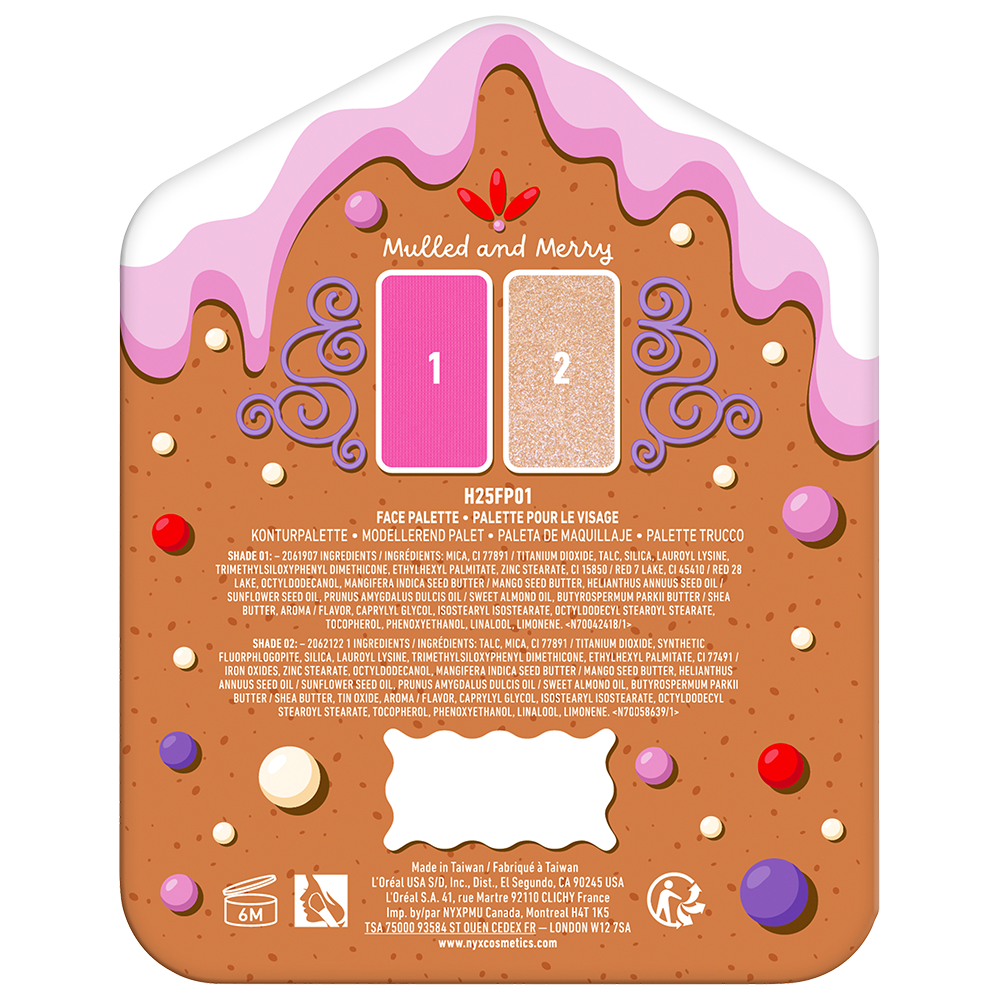 Bild: NYX Professional Make-up Buttermelt Face Palette Light/Medium 1