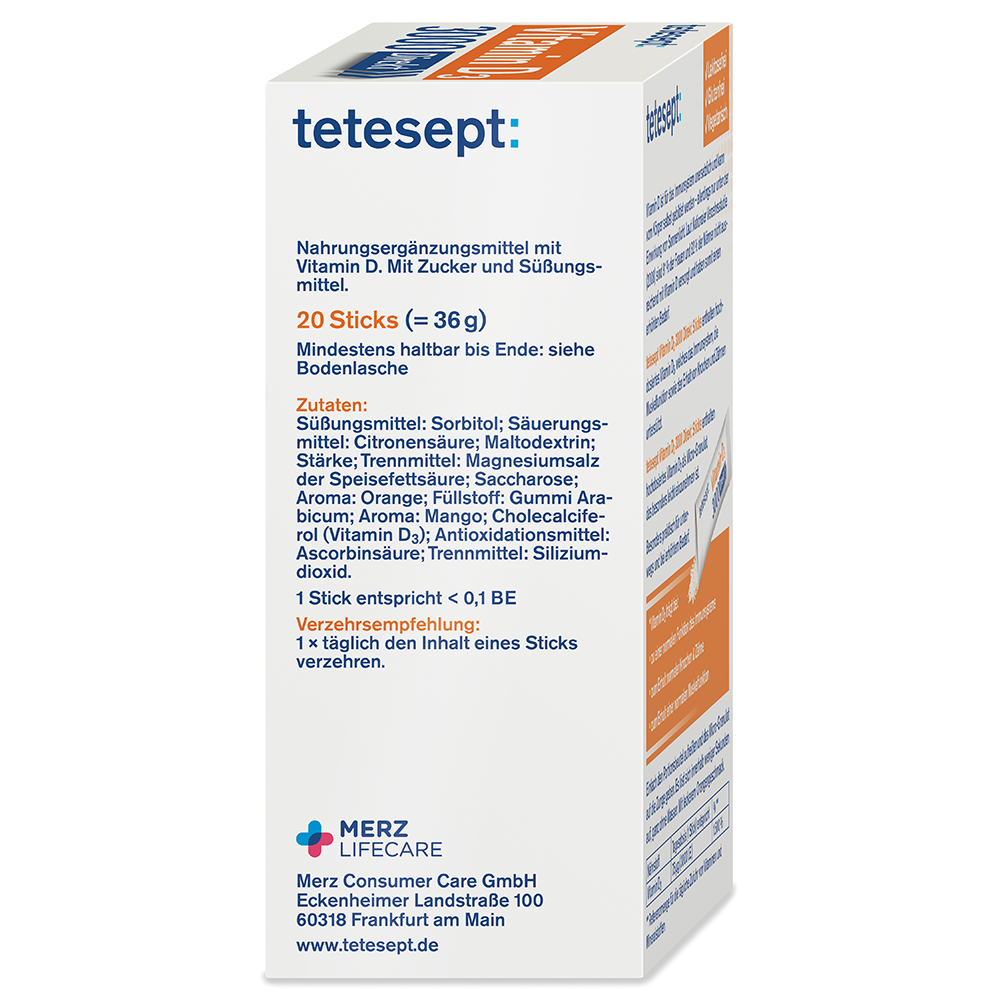 Bild: tetesept: Vitamin D3 3000 Direkt