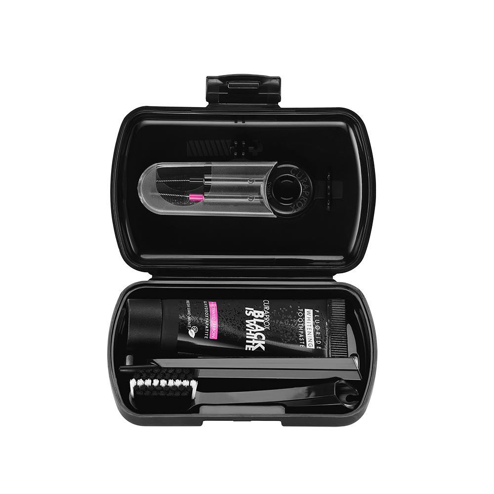 Bild: CURAPROX Travel Set Schwarz