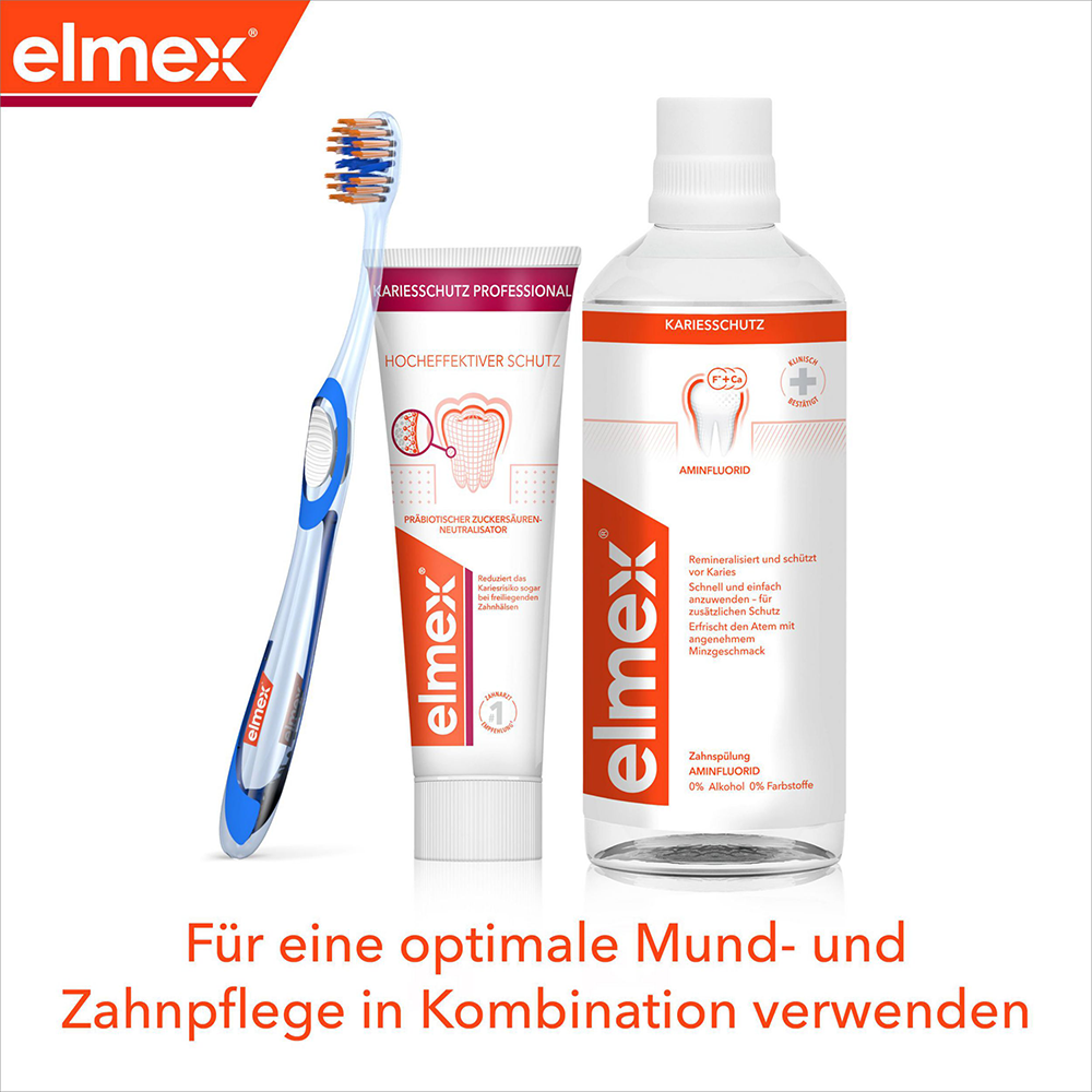 Bild: elmex Zahnpasta Kariesschutz Professional