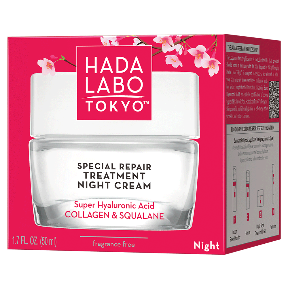 Bild: HADA LABO TOKYO Nachtcreme Special Repair Treatment 