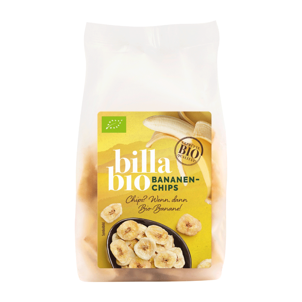 Bild: Billa Bio Bananenchips