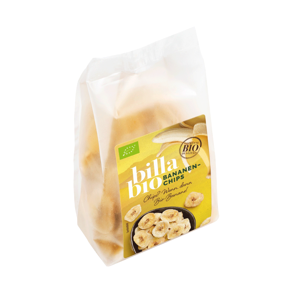 Bild: Billa Bio Bananenchips