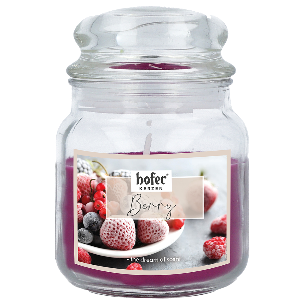 Bild: Hofer Duftkerze Berry 