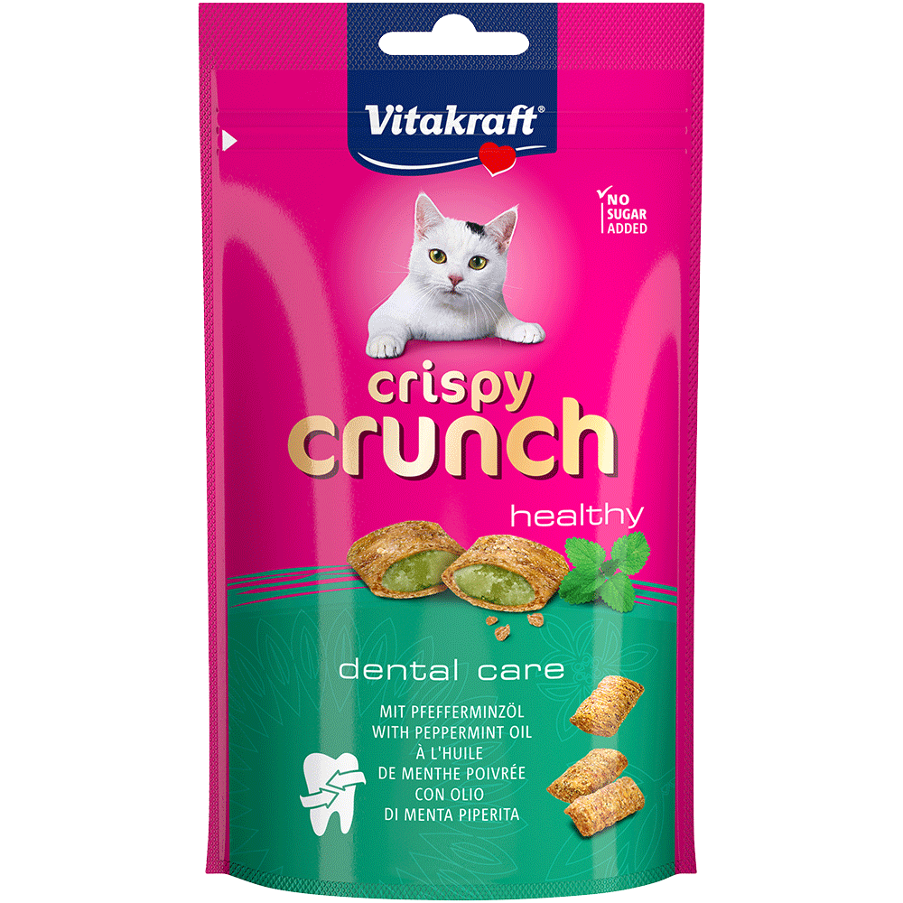 Bild: Vitakraft Crispy Crunch Dental Care mit Pfefferminöl