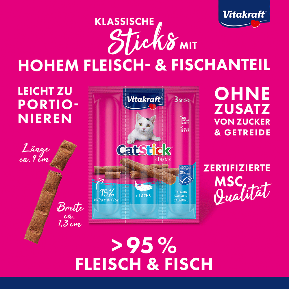 Bild: Vitakraft Catstick Lachs