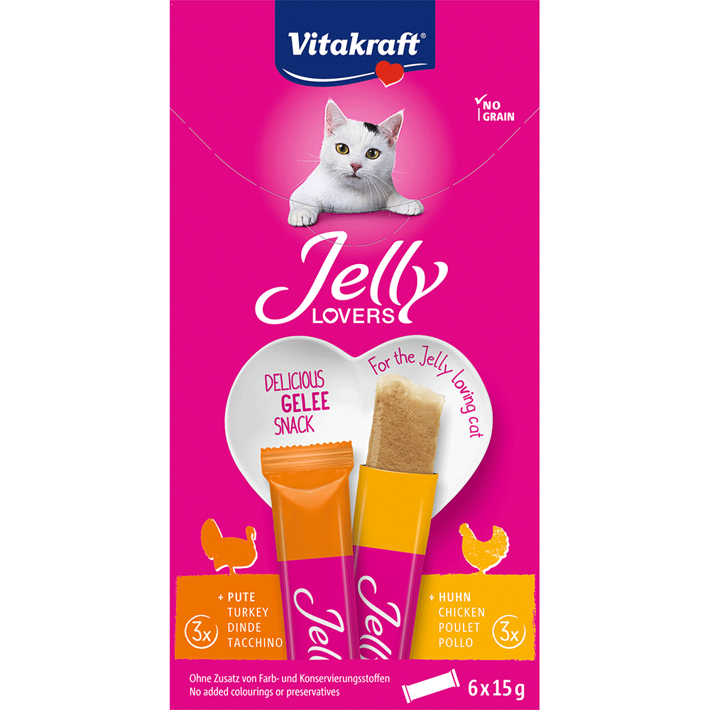 Bild: Vitakraft Jelly Lovers mit Pute und Huhn